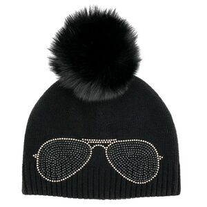 Peter Glenn Sweet Shades Hat with Fur Pom